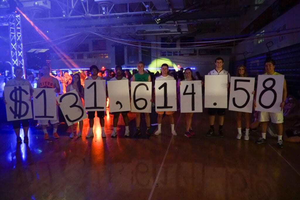 Students at SALSTHON celebrate raising over $130,000 for the Summer Learning Collaborative